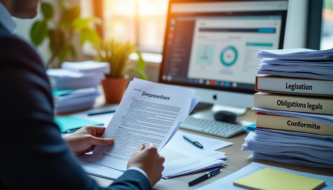 Illustration: Cadre réglementaire et obligations légales en matière de conformité comptable