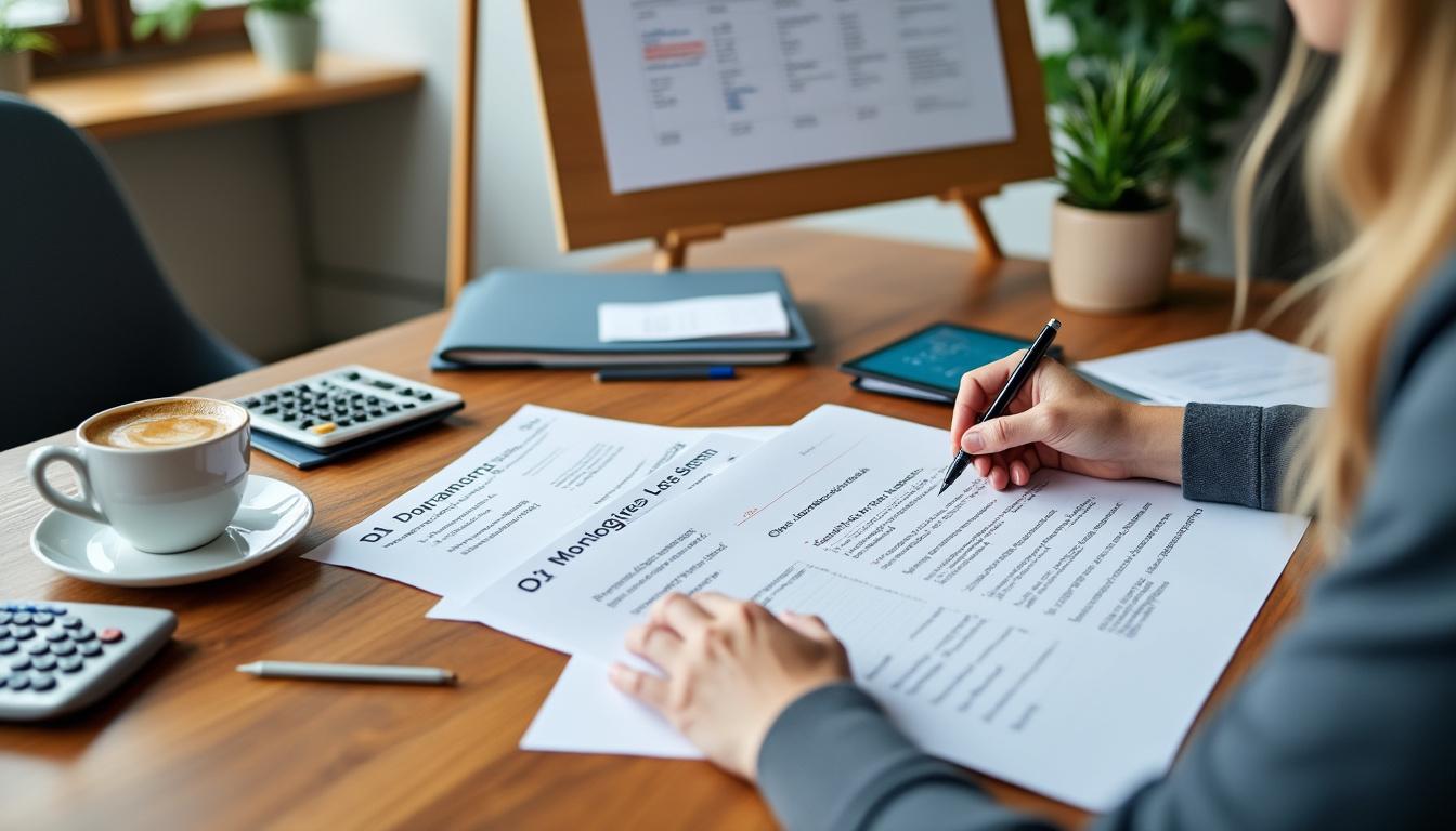 Illustration: Calendrier et liste des principales déclarations fiscales à effectuer chaque trimestre