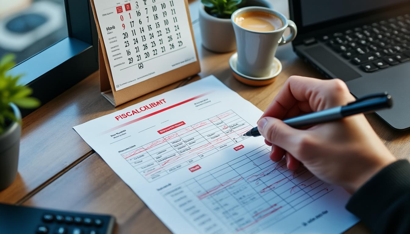 Illustration: Calendrier des dates fiscales clés de l’année à connaître