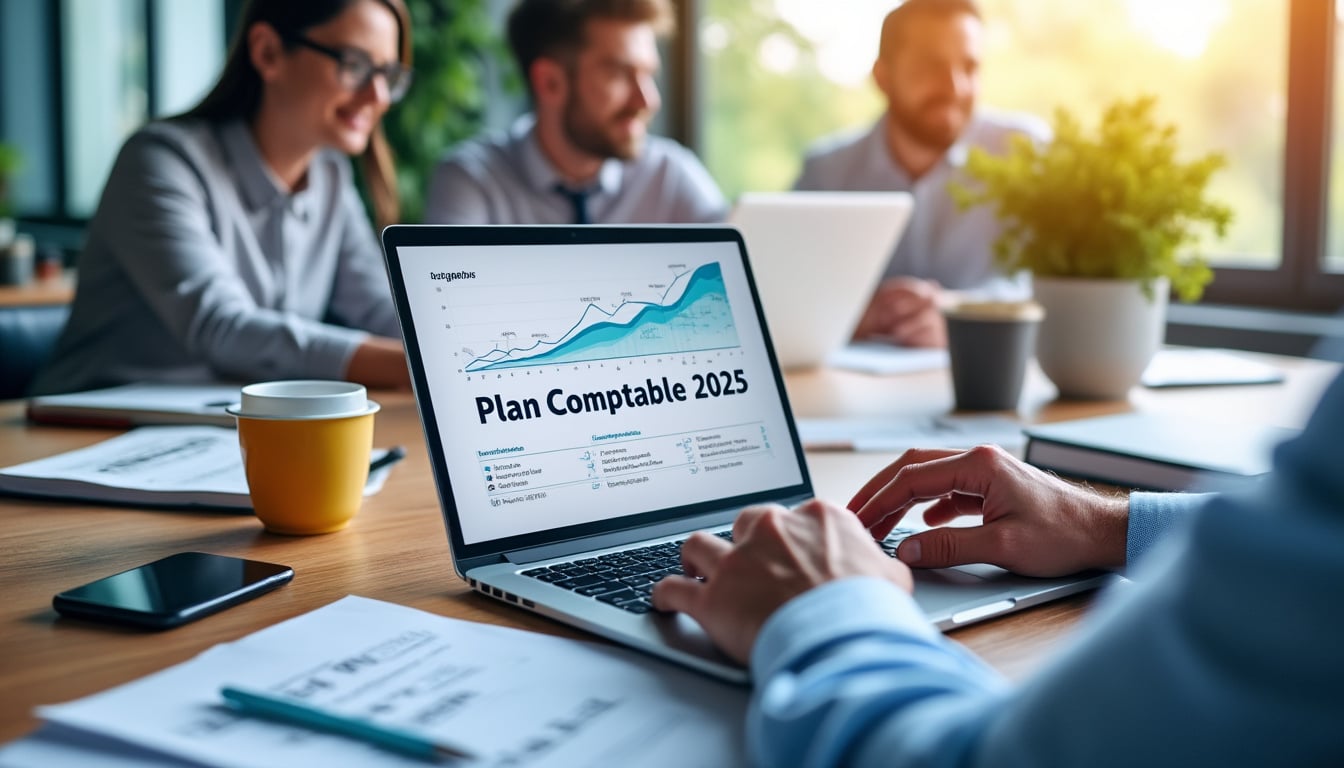 Illustration: Présentation du plan comptable 2025 en ligne : définition et enjeux