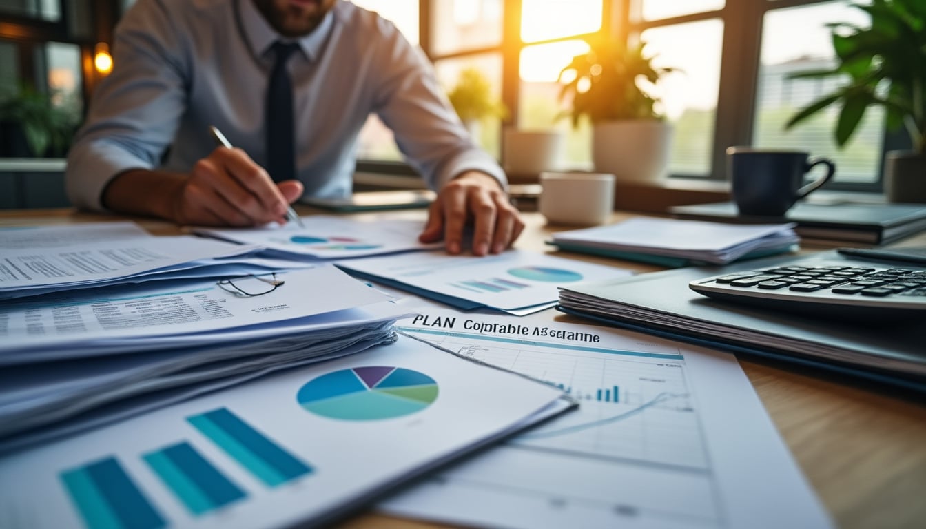Illustration: Définition et enjeux du plan comptable de l’assurance