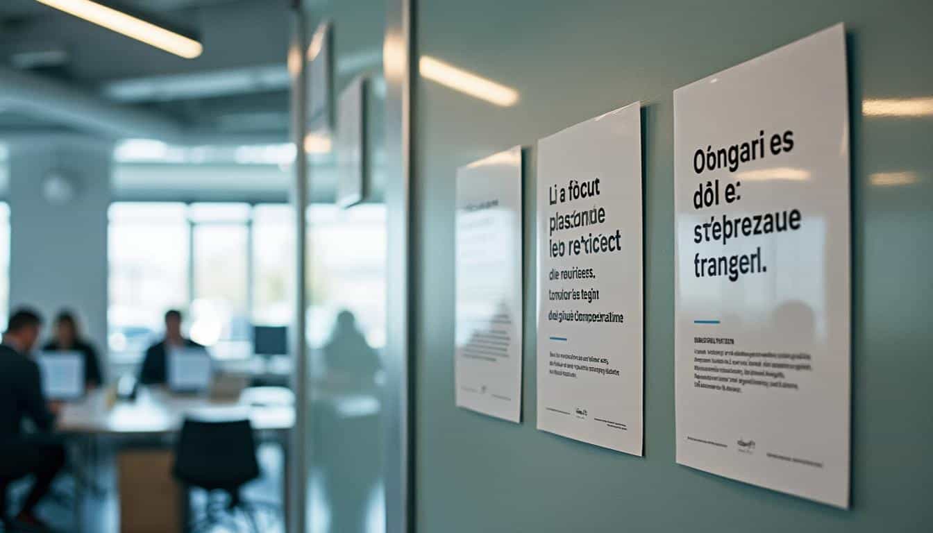 Affichage obligatoire en entreprise gratuit : Guide complet 2025