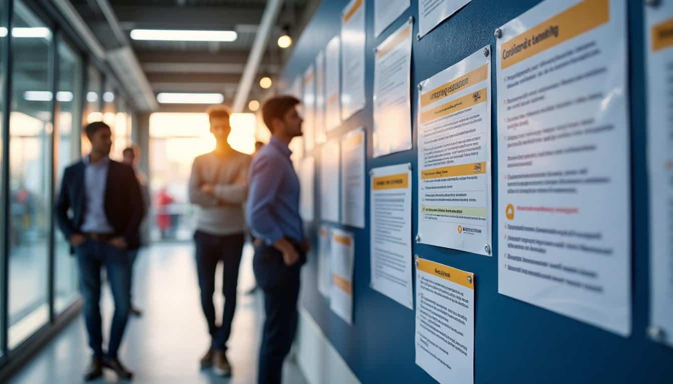 Illustration: Comprendre le cadre légal de l’affichage obligatoire dans une entreprise