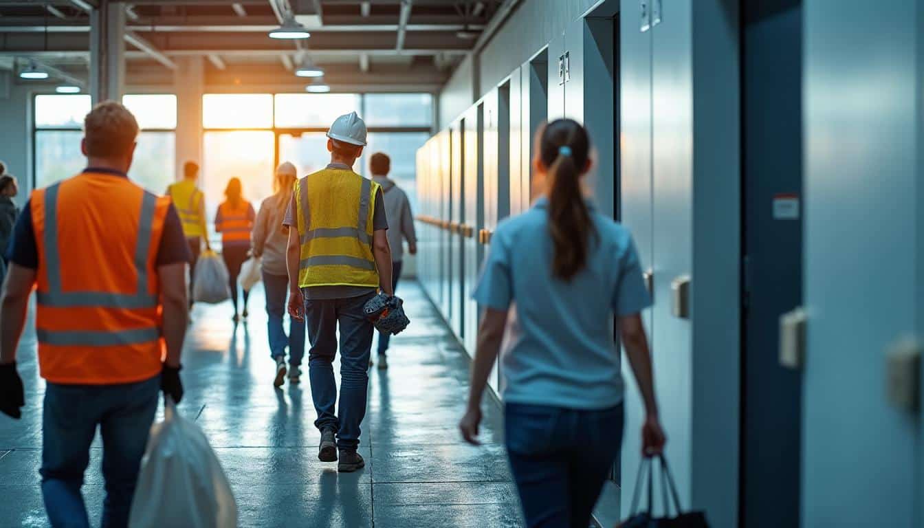 Illustration: Dans quelles situations l’employeur doit-il mettre en place des douches ?