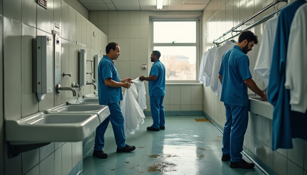 Douche obligatoire en entreprise : règles et obligations essentielles