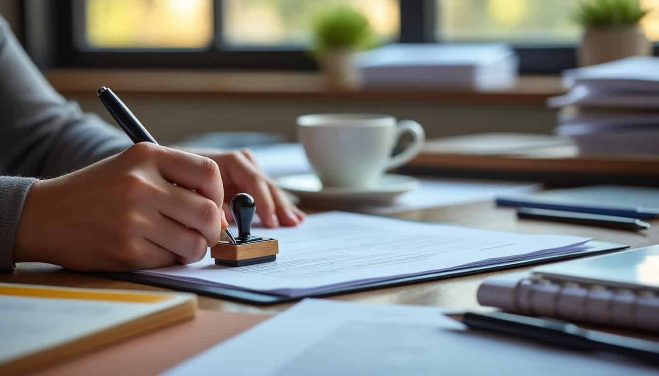 Illustration: Pourquoi le tampon de l’entreprise reste un outil essentiel au quotidien