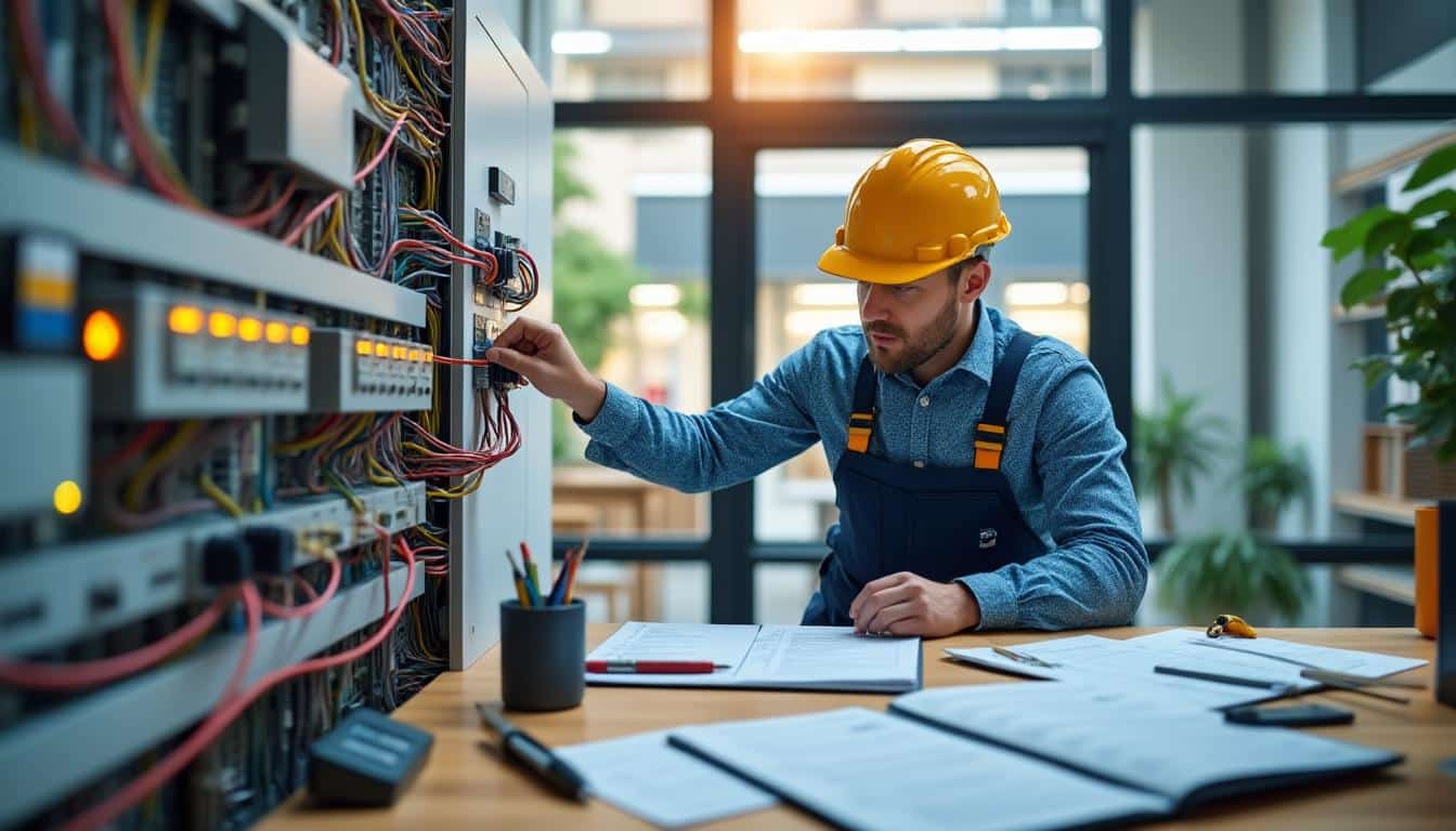 Illustration: Comprendre la vérification électrique obligatoire dans les entreprises : définitions et cadre légal