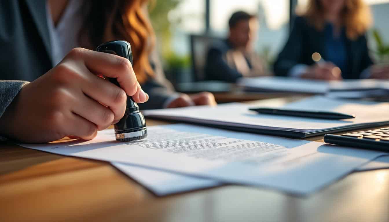 Illustration: Le tampon d’entreprise : est-il vraiment obligatoire et quand faut-il l’empreindre ?