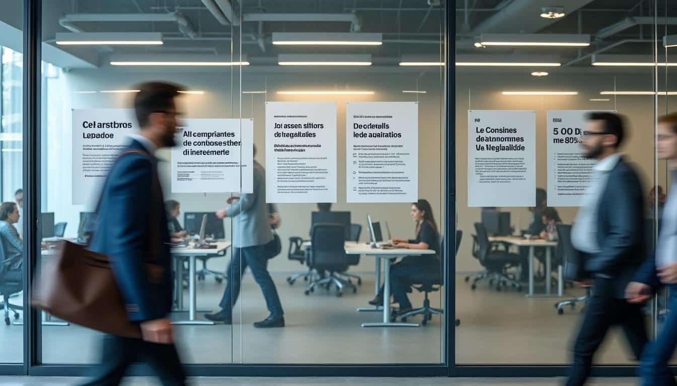 Illustration: Comprendre les obligations légales liées à l’affichage en entreprise