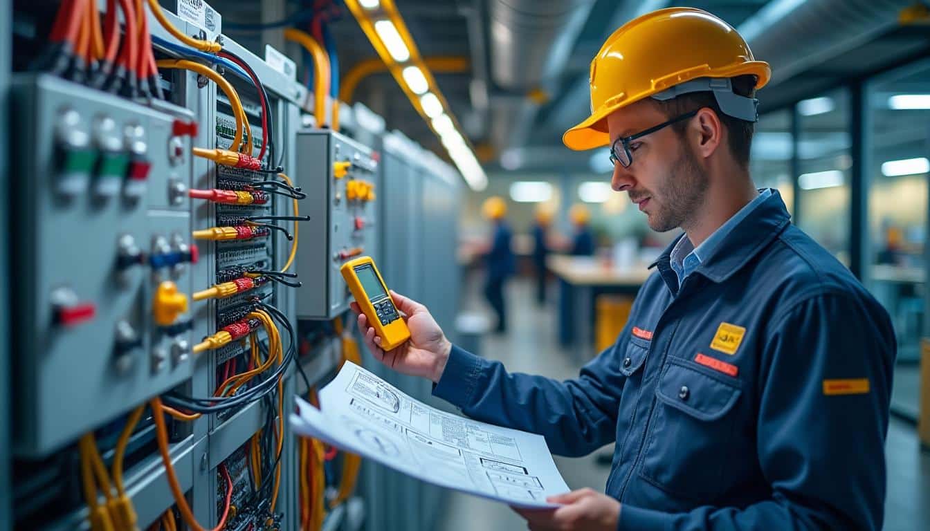 Illustration: Comprendre l’importance du contrôle des installations électriques en entreprise