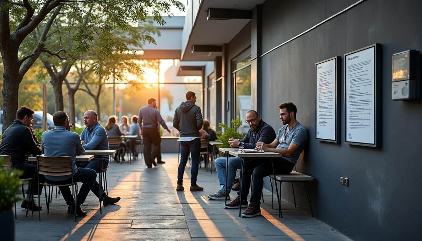 Illustration: Comprendre les règles légales autour de l’espace fumeur en entreprise