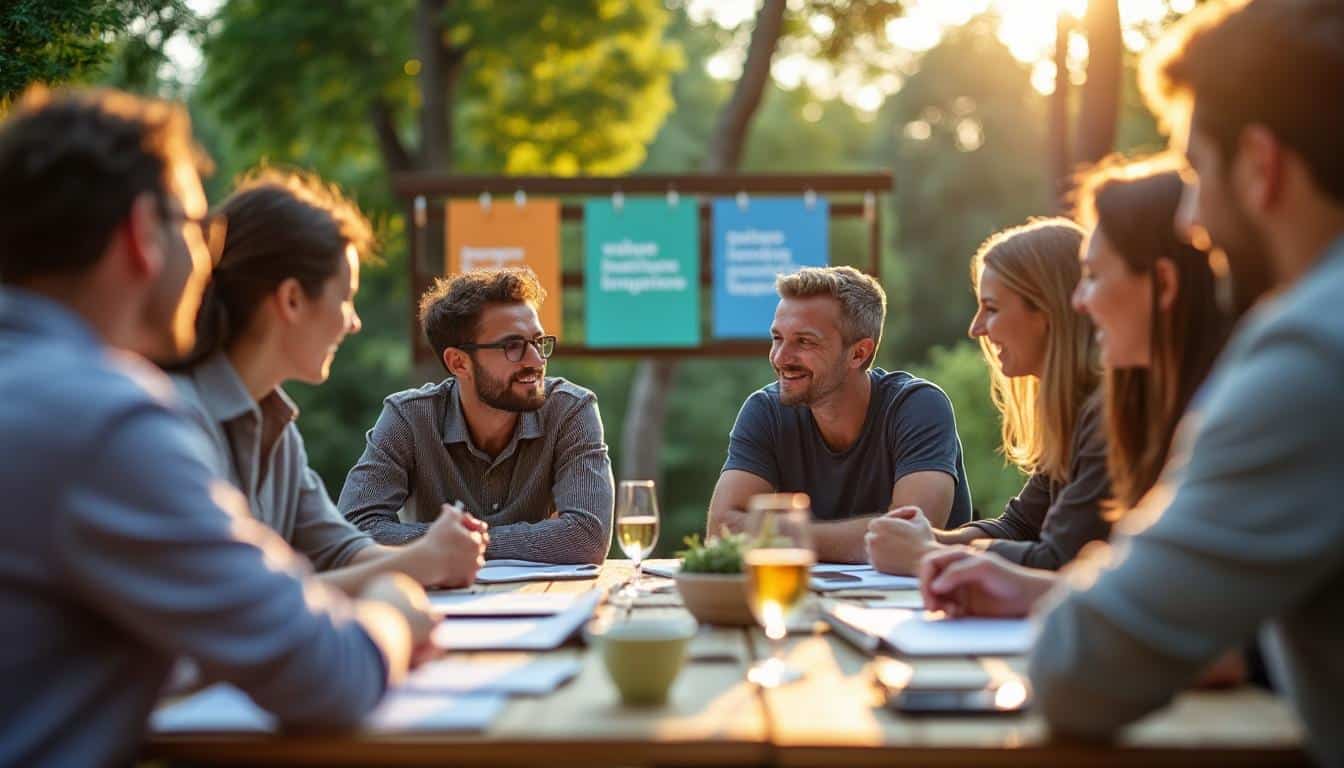 Illustration: Comprendre le rôle et les objectifs d’une journée de cohésion en entreprise