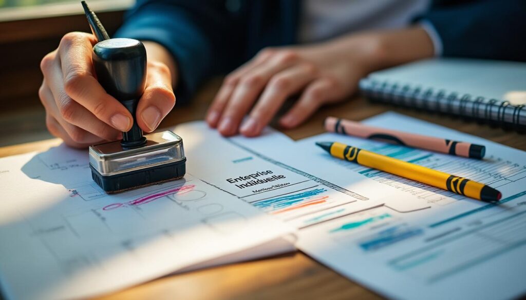 Mention obligatoire du tampon pour entreprise individuelle : guide complet