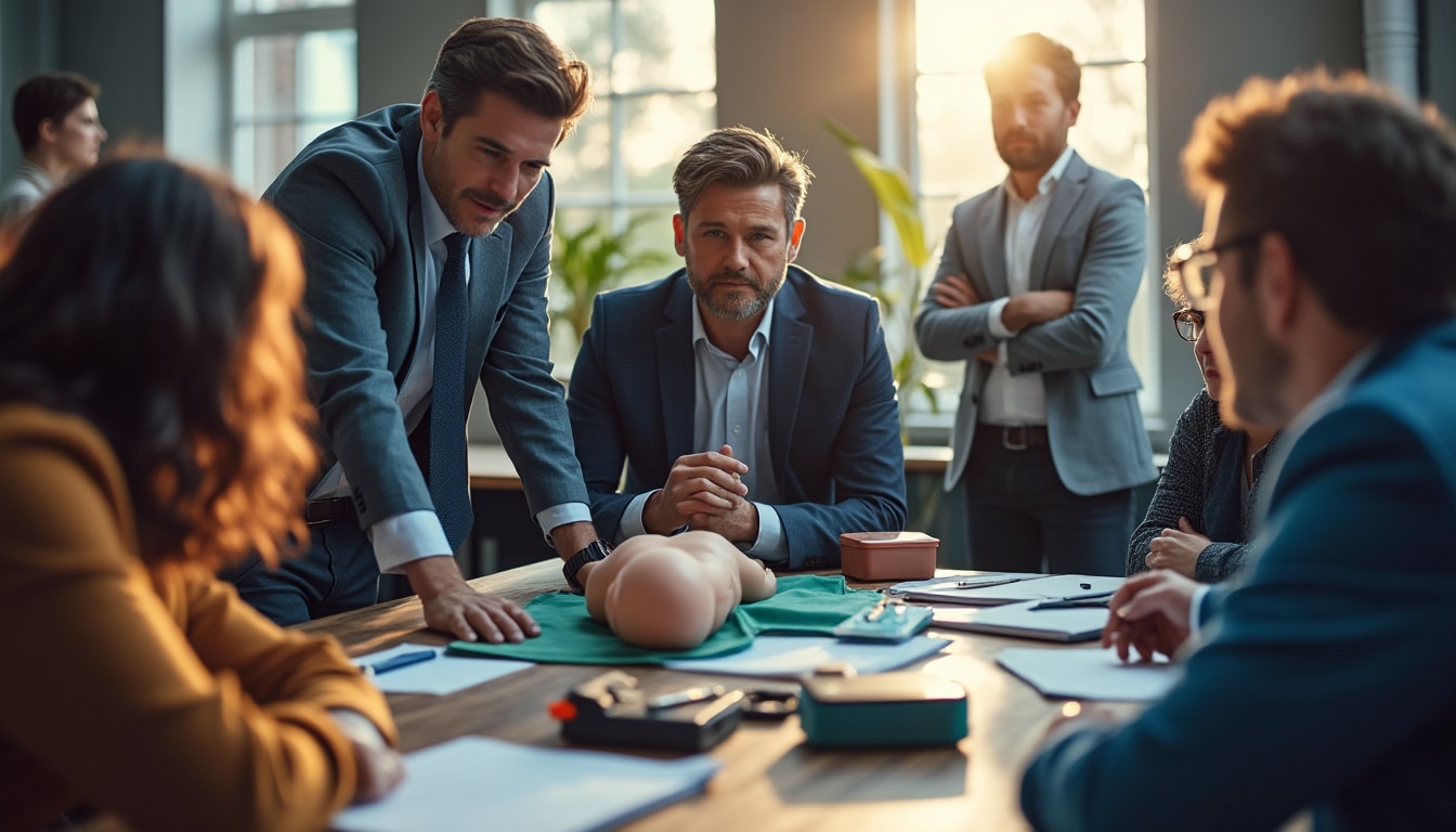 Formation premiers secours obligatoire en entreprise : guide complet