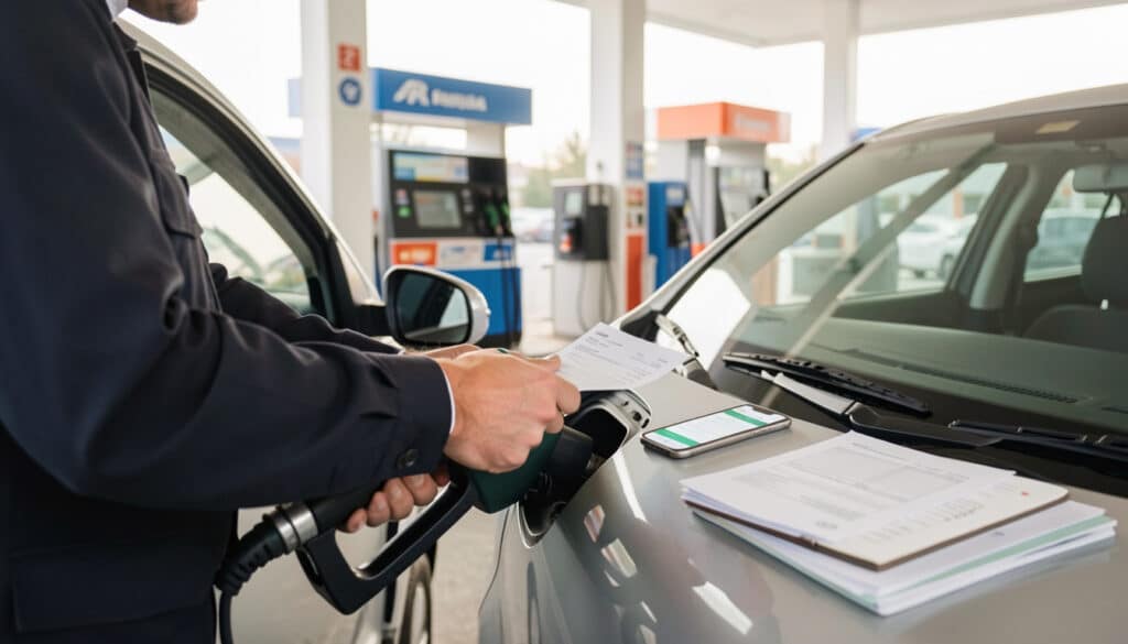 Récupération de la TVA sur le carburant en entreprise