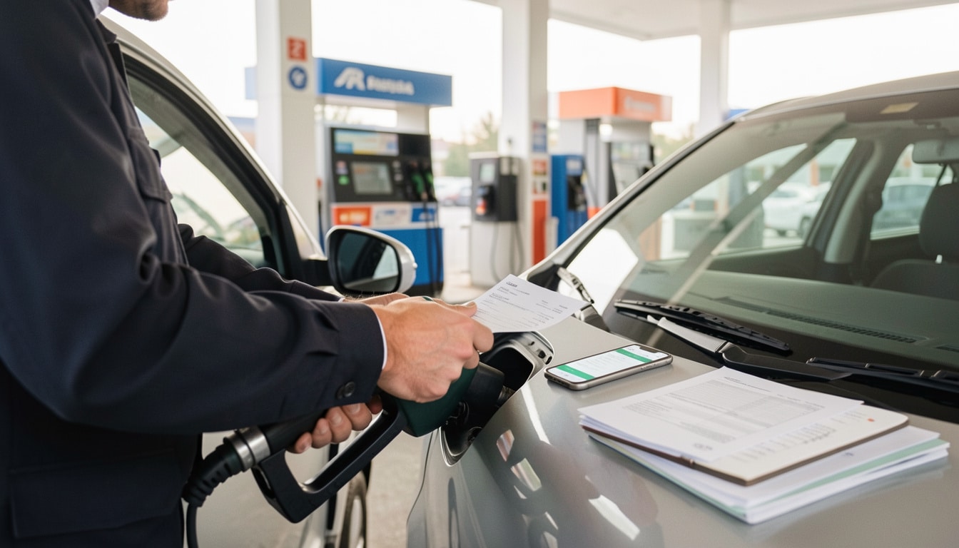Récupération de la TVA sur le carburant en entreprise